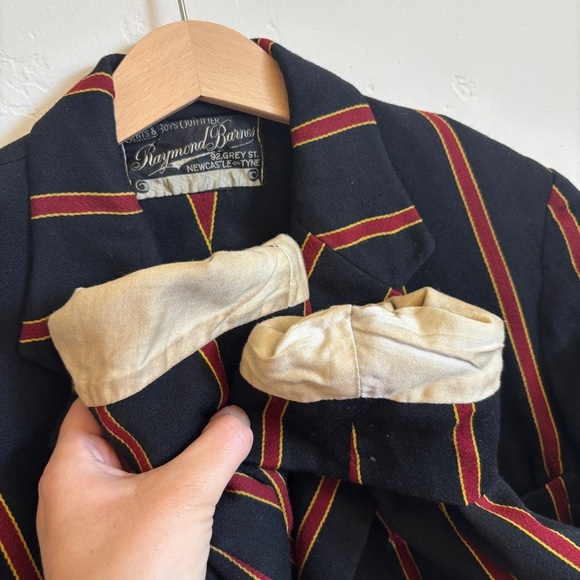Vintage Rugby Venetian Striped British Regatta Rowing School Uniform Blazer - Picture 7 of 11